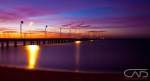 Sunset at Frankston Pier, Victoria, Australia, Mornington Peninsula, Landscape, seascape.