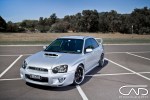 On Location Studio photoshoot with Subaru WRX