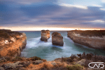 Loch Ard Gorge coastal Sunset, Victoria, Australia, Port Campbell, 12 Apostles, National Park