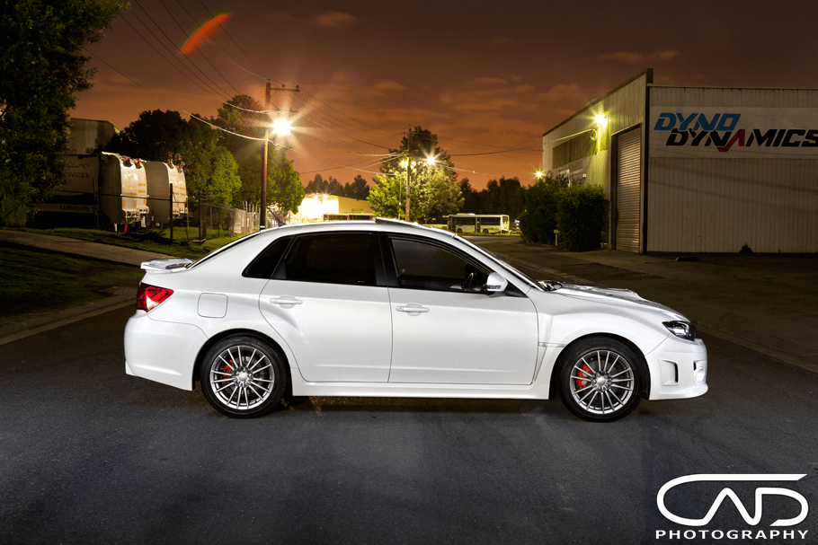 Subaru WRX 2013 Side Shot Photo light painted