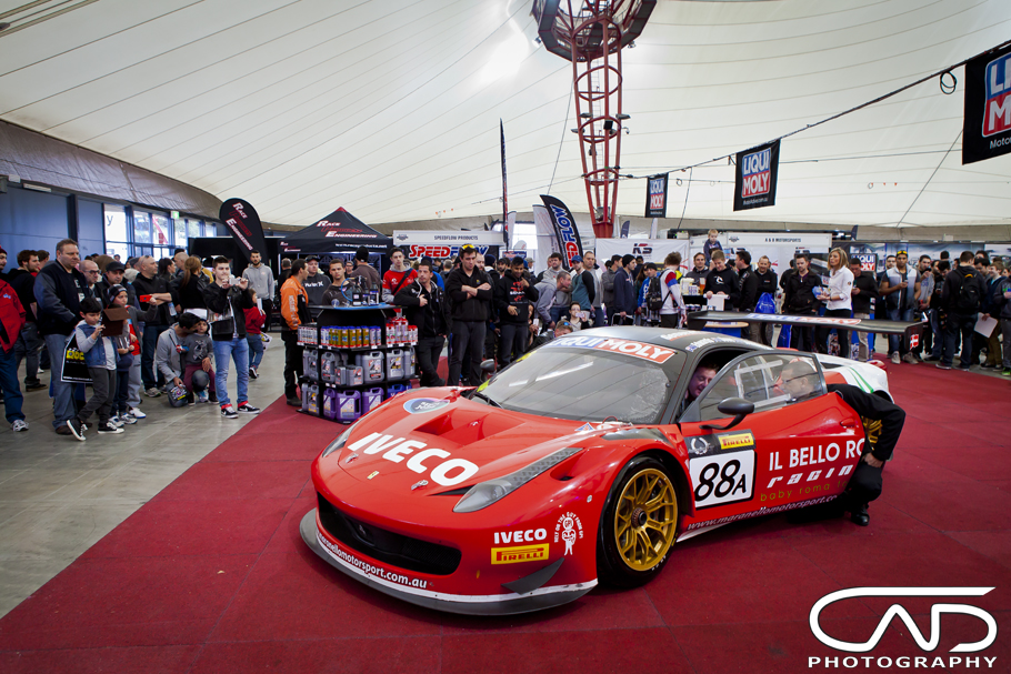 Liqui-Moly Ferrari Meguires MotorEx 2014 Cad Photography